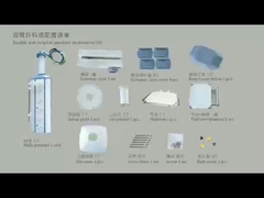 麻酔信号の二重腕のペンダント、病院外科ICU部屋の単位