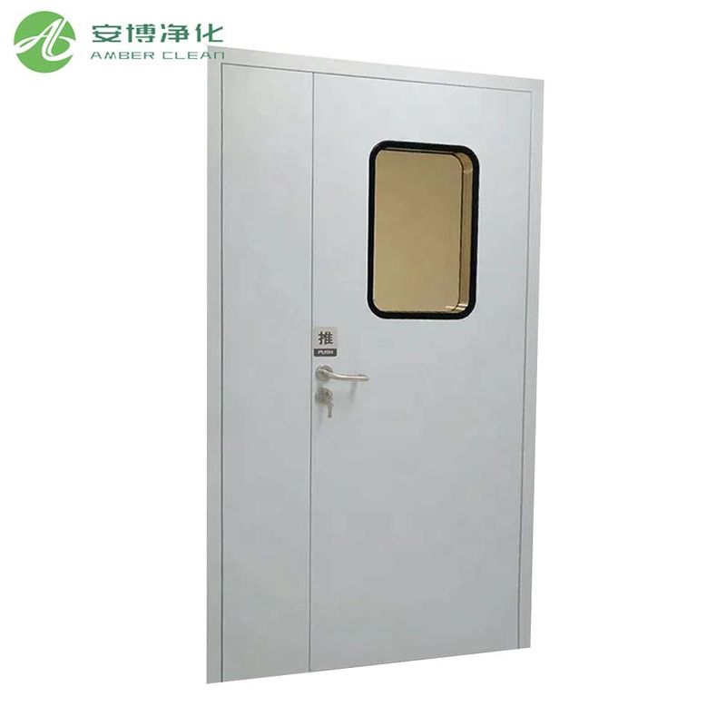 観察窓付き病院用50mm鋼製防火扉 病院防火扉