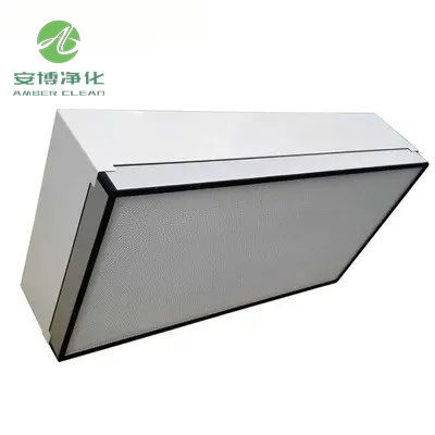 AMBER ガルバニズされた鋼板 6インチファンフィルター HEPA FFU 600*1200*285mm サイズ