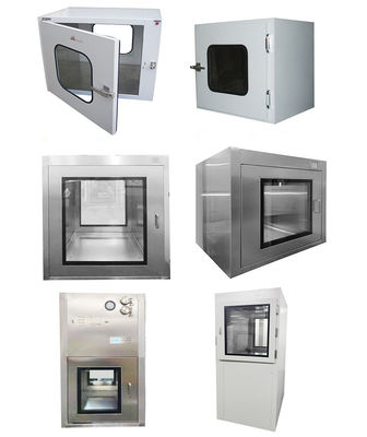 SUS201ステンレス鋼のパス ボックスGMPの箱を通した層流のクリーンルームのパス