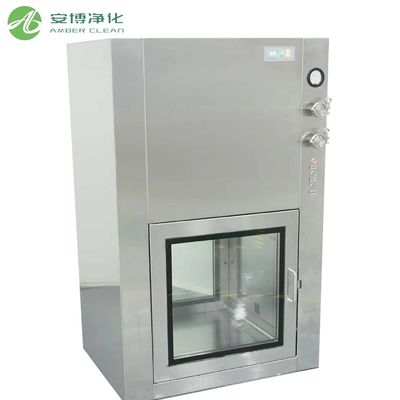 自動制御 エアシャワーのパスボックス UVランプ